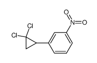 1-(2,2-二氯环丙基)-3-硝基苯 结构式