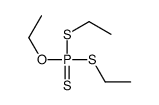 O,S,S-三乙基三硫代磷酸酯 结构式
