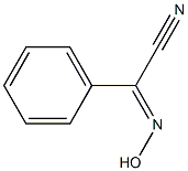 (2E)-2-hydroxyimino-2-phenylacetonitrile 结构式