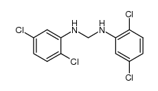 N,N'-双(2,5-二氯苯基)甲二胺 结构式