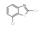 7-氯-2(3H)-苯并噻唑硫酮 结构式