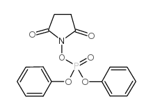 二苯基 N-琥珀酰亚胺磷酸酯 结构式