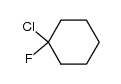 1-氯-1-氟环己烷 结构式