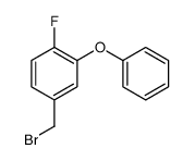 4-(溴甲基)-1-氟-2-苯氧基苯 结构式