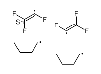 二丁基双(1,2,2-三氟乙烯基)锡烷 结构式