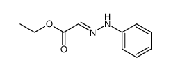 2-(2-苯基亚肼基)乙酸乙酯 结构式