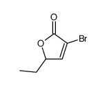 (±)-3-bromo-5-ethylfuran-2(5H)-one 结构式