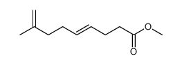4,8-Nonadienoic acid, 8-methyl-, methyl ester, (4E)- 结构式