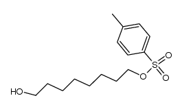 1,8-辛二醇-1-(4-甲基苯磺酸酯) 结构式