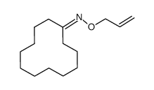 Cyclododecanone, O-2-propen-1-yloxime 结构式