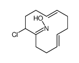 4,8-Cyclododecadien-1-one, 12-chloro-, oxime 结构式