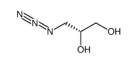 (R)-3-叠氮基-1,2-丙二醇 结构式