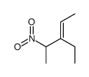 2-Pentene, 3-ethyl-4-nitro-, (E)- (9CI) 结构式