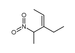 (Z)-3-乙基-4-硝基-2-戊烯 结构式