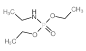 N-diethoxyphosphorylethanamine 结构式