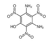 3,5-二氨基-2,4,6-三硝基苯酚 结构式
