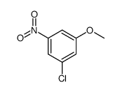 3-氯-5-硝基苯甲醚 结构式