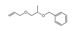 Benzene, [[1-methyl-2-(2-propenyloxy)ethoxy]methyl]-, (S)- (9CI) 结构式