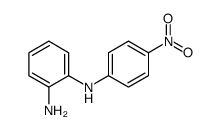N-(4-硝基苯基)-1,2-苯二胺 结构式