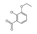 2-氯-1-乙氧基-3-硝基苯 结构式