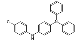N4-(4-氯苯基)-N1,N1-二苯基-1,4-苯二胺 结构式