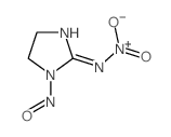 1-nitroso-2-nitroamino-2-imidazoline 结构式