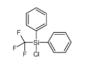 Silane, chlorodiphenyl(trifluoromethyl)- (9CI) 结构式
