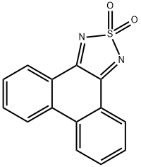 菲并[9,10-c][1,2,5]噻二唑 2,2-二氧化物 结构式