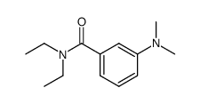 3-(二甲氨基)-N,N-二乙基苯甲酰胺 结构式