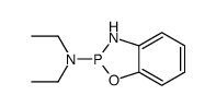 1,3,2-Benzoxazaphosphol-2(3H)-amine, N,N-diethyl- 结构式