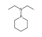 1-Phosphorinanamine, N,N-diethyl- 结构式