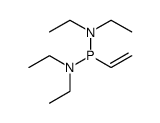 Phosphonous diamide, P-ethenyl-N,N,N',N'-tetraethyl- 结构式