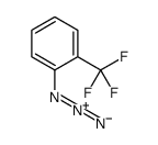 1-叠氮基-2-(三氟甲基)苯 结构式