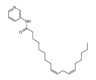 9,12-Octadecadienamide, N-3-pyridinyl-, (Z,Z)- (9CI) 结构式