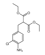 diethyl (4-amino-3-chlorophenyl)methylmalonate 结构式