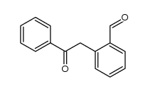 2-(2-氧代-2-苯乙基)苯甲醛 结构式