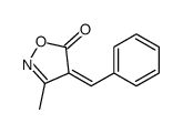 4-Benzylidene-3-methyl-2-isoxazoline-5-one 结构式