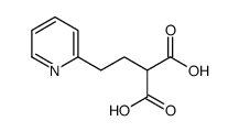 2-(2-吡啶-2-基乙基)丙二酸 结构式