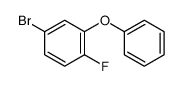 4-溴-1-氟-2-苯氧基苯 结构式