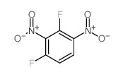 1,3-二氟-2,4-二硝基苯 结构式