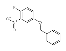4-苄氧-1-氟-2-硝基苯 结构式