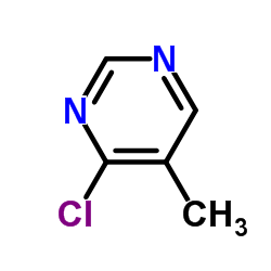 4-氯-5-甲基嘧啶 结构式