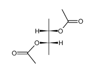 2,3-Butanediol, 2,3-diacetate, (2R,3R)-rel- 结构式
