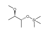 Silane, [(1R,2R)-2-methoxy-1-methylpropoxy]trimethyl- 结构式