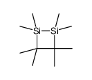 1,2-Disilacyclobutane, 1,1,2,2,3,3,4,4-octamethyl- 结构式