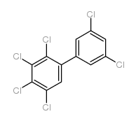 2,3,3',4,5,5'-六氯联苯 结构式