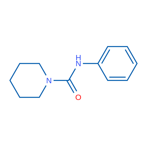 N-苯基哌啶-1-甲酰胺 结构式