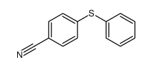 4-(苯磺酰基)苯甲腈 结构式