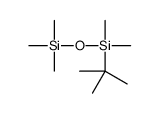 Disiloxane, (1,1-dimethylethyl)pentamethyl- 结构式