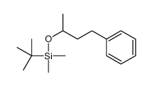 Benzene, [3-[[(1,1-dimethylethyl)dimethylsilyl]oxy]butyl]- 结构式